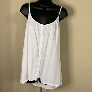 Velvet Heat, XL, White Tank